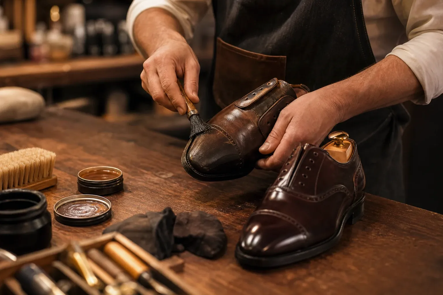 Reforma de sapatos sociais em Barreiras